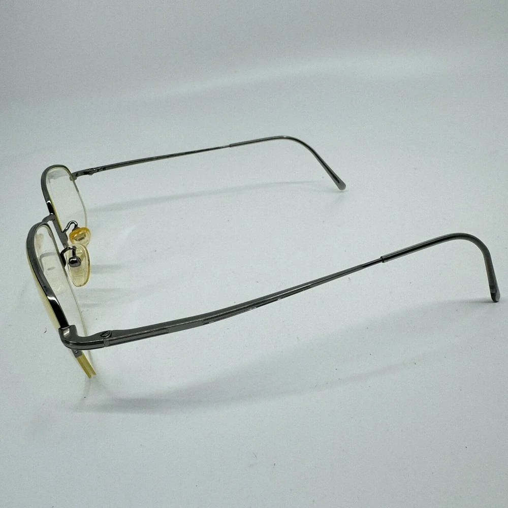 SAFILO‎ ELASTA Silver Tortoise Eyeglasses Italy 7078 H20 56-18-17-135 H11127